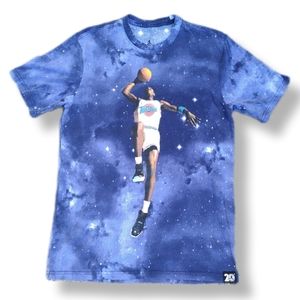Nike Air Jordan 11 Space Jam Galaxy T-shirt, Men's sz. M